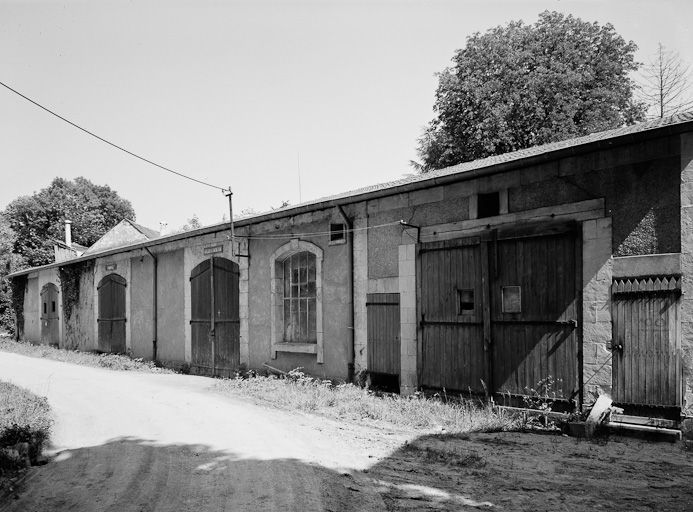 remise et écurie de l'établissement thermal