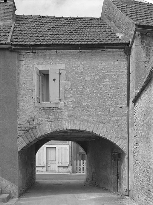 passage couvert, maison
