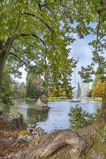 parc thermal dit parc des Bains ou parc Édouard Guénon