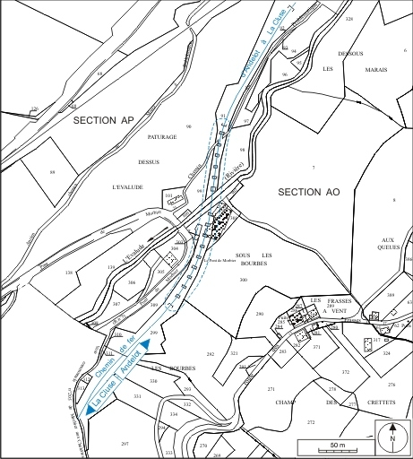 viaduc de l'Evalude (voie ferrée Andelot - La Cluse)