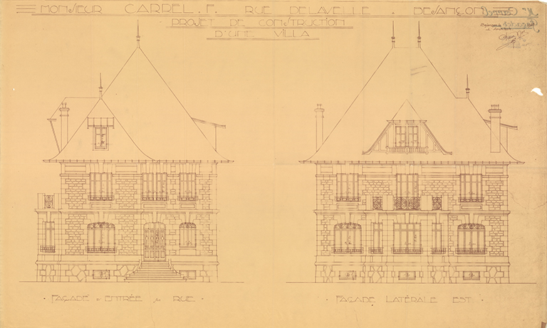 maison (villa Carrel) puis siège de la Chambre départementale d'Agriculture du Doubs, actuellement immeuble de bureaux