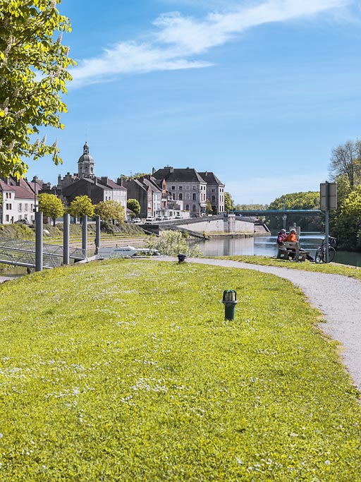 Les conséquences du passage de la Saône dans la commune de Seurre