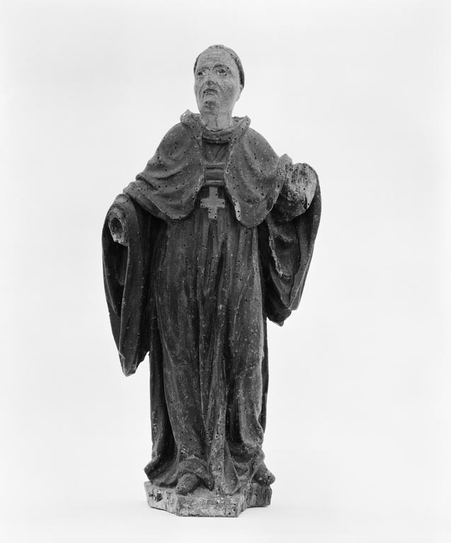 statue (statuette) : saint Maur de Glanfeuil