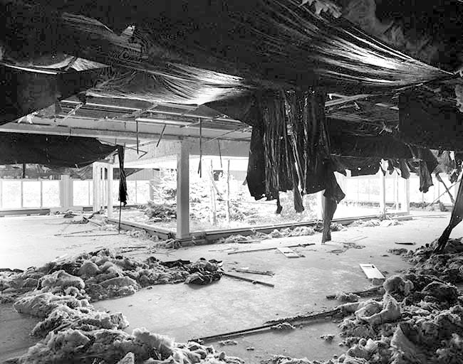 usine à papier de la société des Papeteries Bisontines, usine de fibres artificielles et synthétiques dite usine des Soieries puis de la Rhodiacéta
