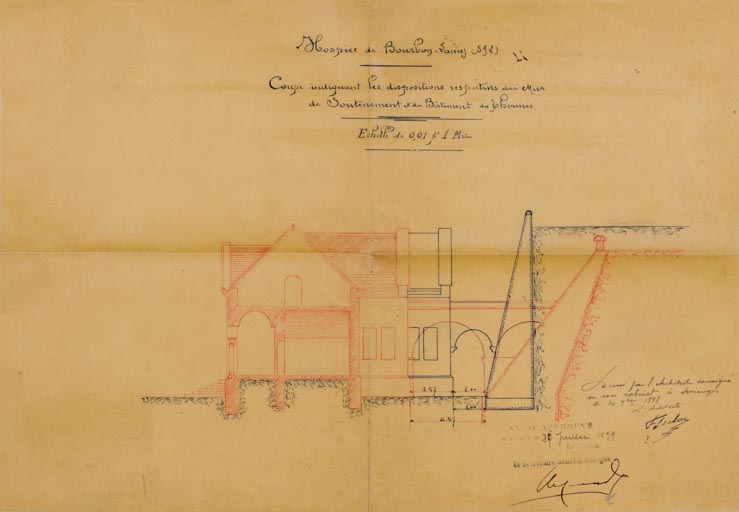 établissement thermal dit bains de l'hôpital d'Aligre