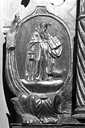 2 bas-reliefs : saint Antoine et saint Eloi (?)