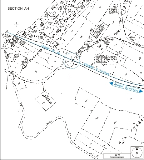 passage à niveau n° 29 (voie ferrée Andelot - La Cluse)