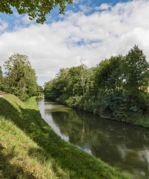 bief de partage (canal du Centre)