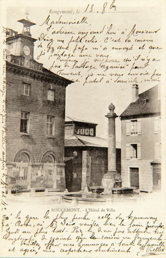 marché couvert (halle aux blés), actuellement foyer-club L'Houtau