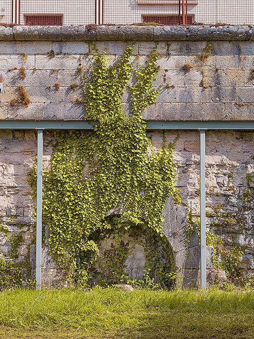 courtine casematée entre le bastion du Moineau et celui de Kehl