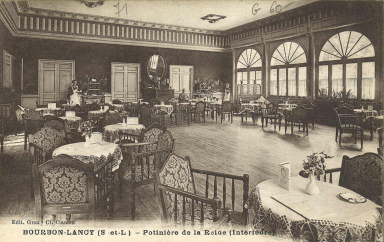 salon de thé La Potinière de la Reine