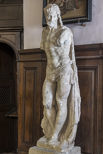 statue (grandeur nature) : le Christ de la Passion