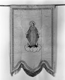 bannière de procession : l'Immaculée Conception