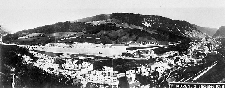 gare de Morez (voie ferrée Andelot - La Cluse)