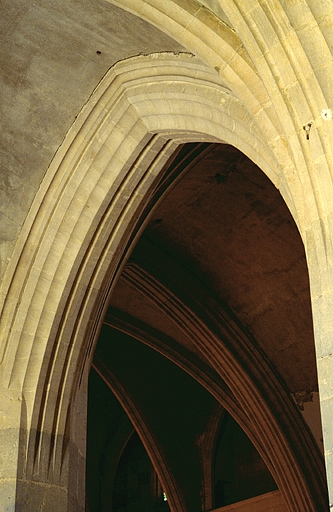 église abbatiale de l'abbaye Saint-Oyend, actuellement cathédrale Saint-Pierre, Saint-Paul et Saint-André