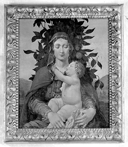 tableau : Vierge à l'Enfant