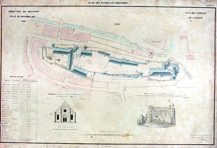 ensemble fortifié dit château