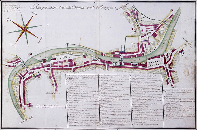 présentation de la commune d'Ornans