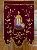 bannière de procession de saint Nicolas