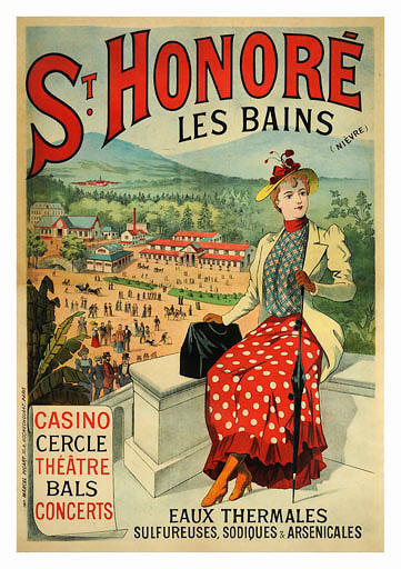 thermalisme dans la commune de Saint-Honoré-les-Bains (le)
