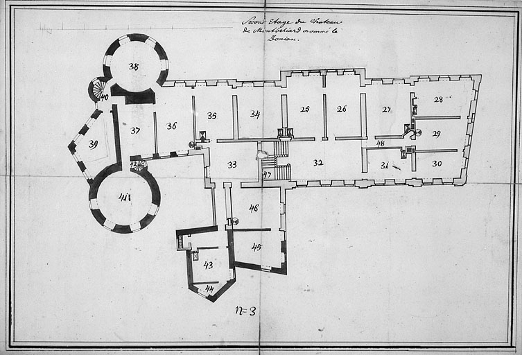 château fort dit Châtel-Derrière