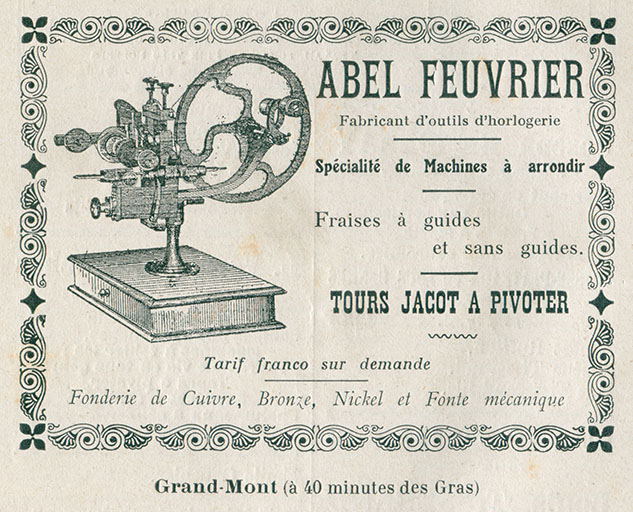 immeuble, atelier d'outillage et fonderie d'Abel Feuvrier, puis ateliers d'outillage de Camille puis Gabriel Garnache-Chiquet et d'Agile puis André et Raymond Bonnet
