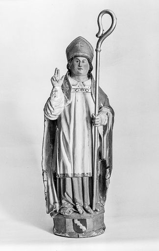 statue : saint Blaise