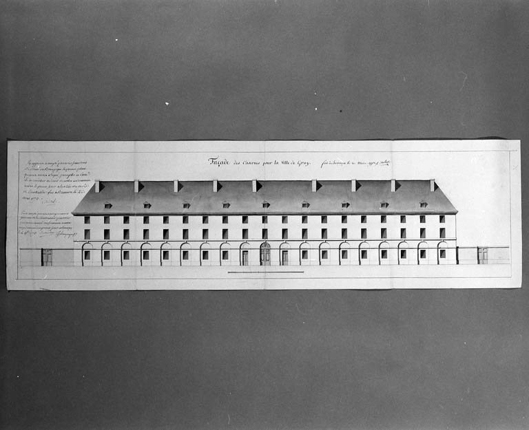 caserne de cavalerie dite caserne Grenier, collège d'enseignement technique, puis lycée professionnel Henri Fertet, lycée des métiers