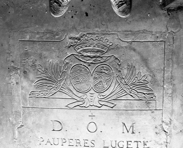 dalle funéraire d'Edme Seguin de Broin