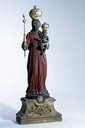 statuette-reliquaire : Vierge à l'Enfant