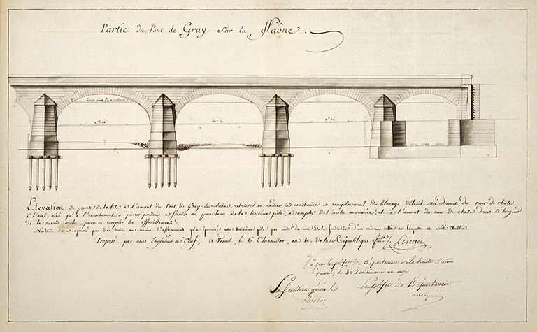 pont sur la Saône