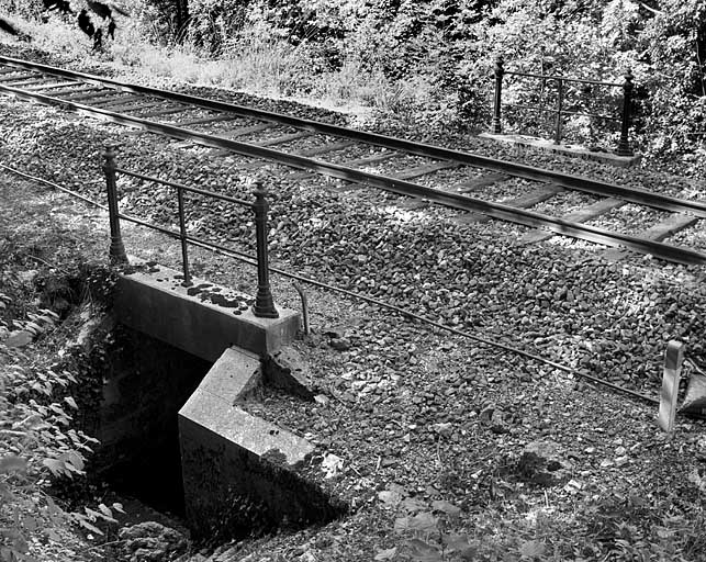 pont ferroviaire (voie ferrée Andelot - La Cluse)