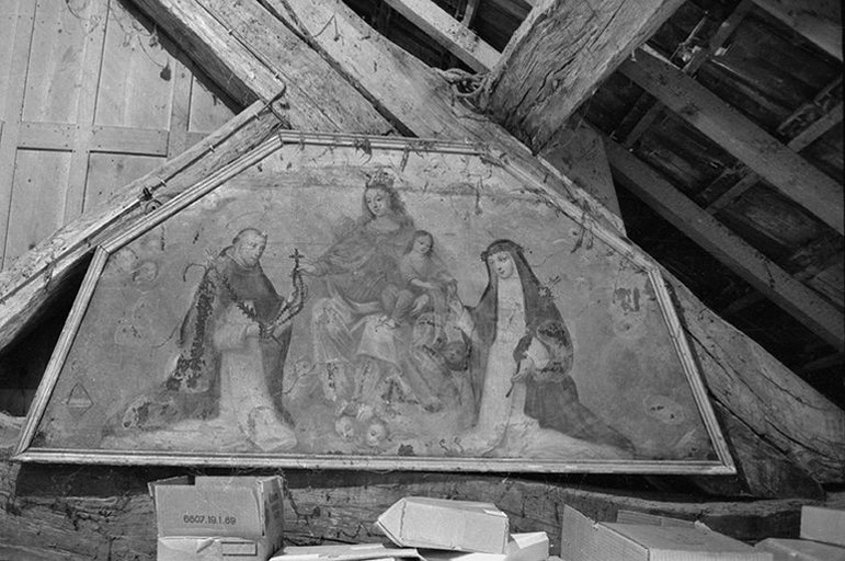 tableau représentant le Rosaire
