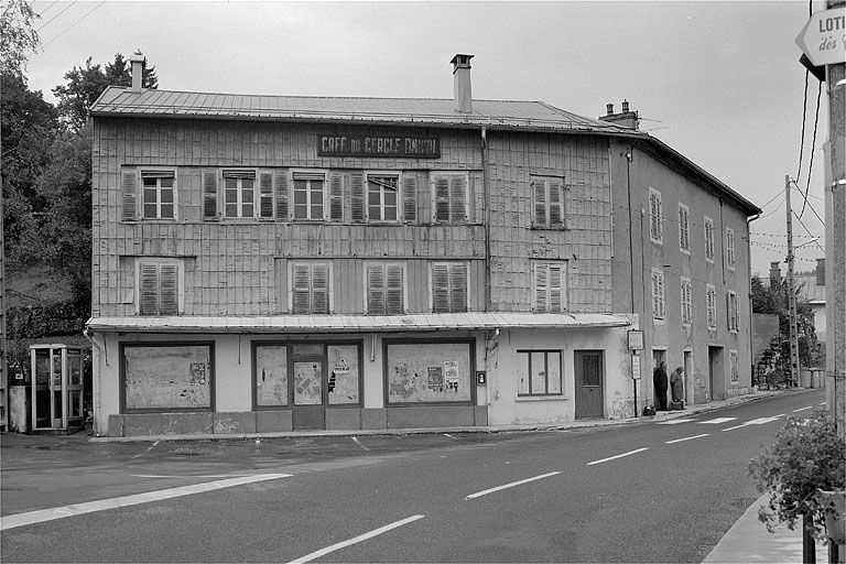 magasin de commerce, café de la Fraternelle