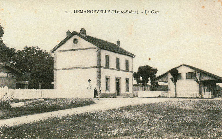 voie ferrée : ligne de Jussey à Darnieulles-Uxegney