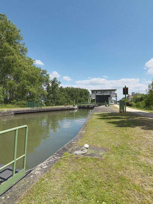 site de l'écluse 34 bis du versant Méditerranée ; dite de Crissey (canal du Centre)