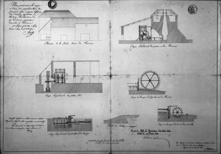 usine métallurgique du Crochot, puis fromagerie industrielle
