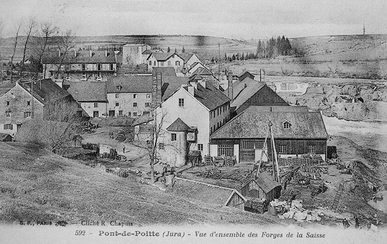 usine métallurgique dite forges de la Saisse, centrale hydroélectrique